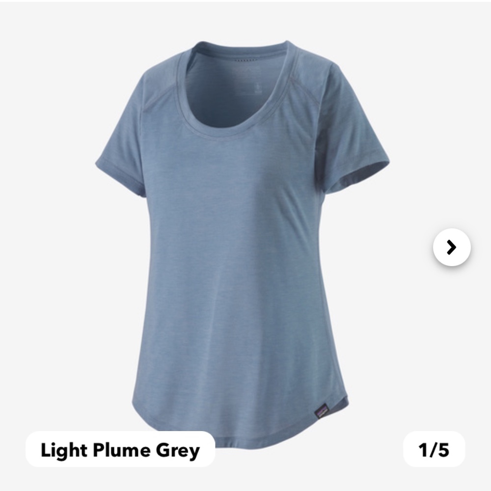 Patagonia capilene cool trail shirt